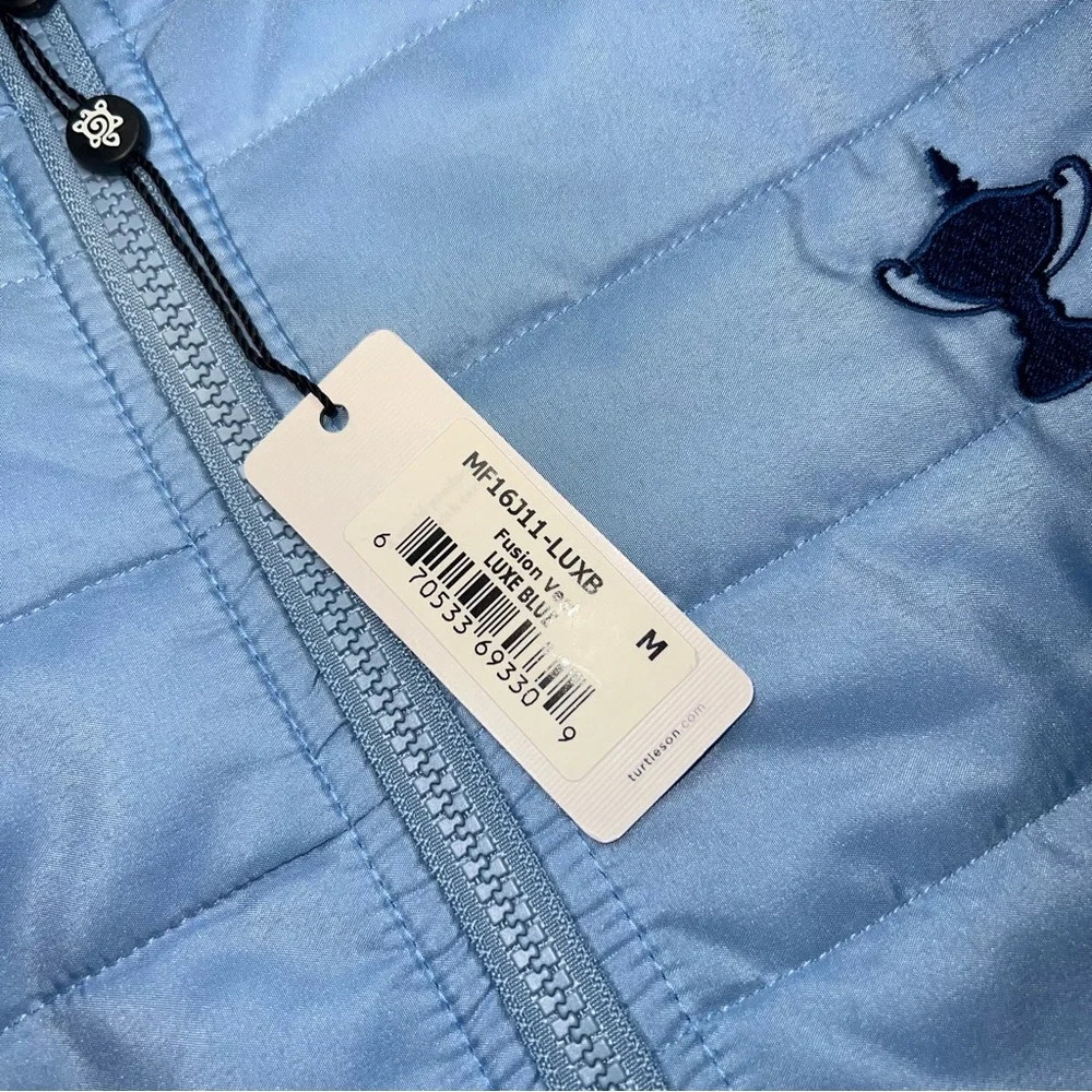 Turtleson Men’s Light Blue Fusion Vest Medium NWT - Picture 6 of 6